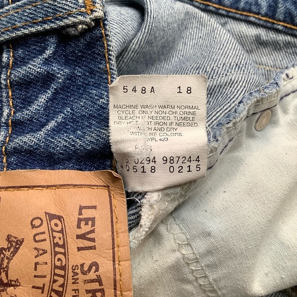 ❗️SOLD❗️Levi’s Vintage Orange Tab 517 Relaxed 42X30 Medium Wash Made In USA - Picture 5 of 8